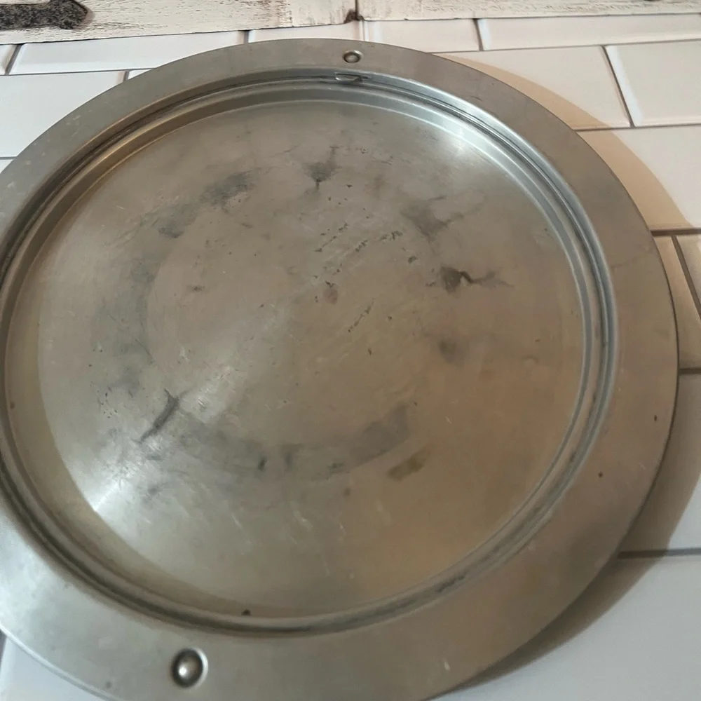 Vintage Classic Silver Cake Dome with Handle